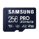  Samsung PRO Ultimate/micro SDXC/256GB/200MBps/UHS-I U3 / Class 10/+ Adaptér/Modrá