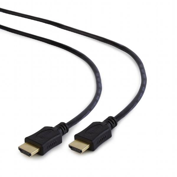 GEMBIRD kabel HDMI-HDMI 1,8m, 1.4, M/M st&#237;něn&#253;, zlacen&#233; kontakty, CCS, ethernet, čern&#253;
