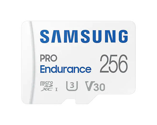 Samsung PRO Endurance/micro SDXC/256GB/100MBps/UHS-I U3 / Class 10/+ Adapt&#233;r